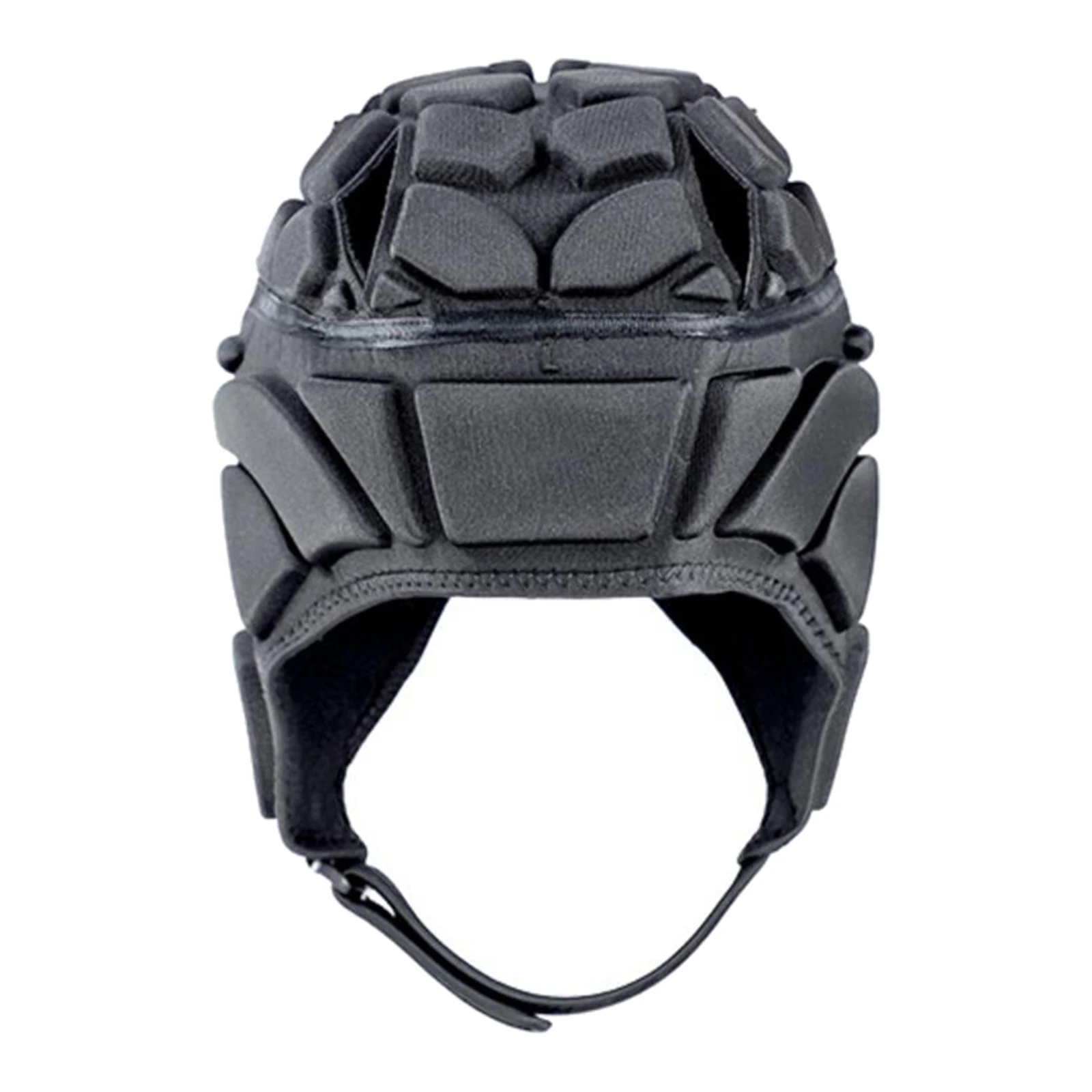 Lacrosse Tongina Lightweight Soft Shell Rugby Helmet Two-Way Adjustable Padded Compression Scrum Cap Hat Headgear for Football Hockey 