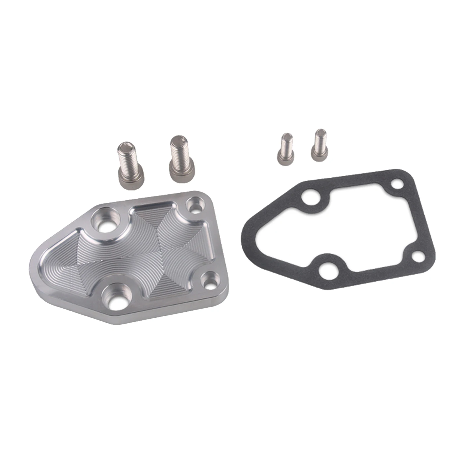 Aluminum Fuel Pump Mounting Plate Set Replace for CHEVY 283 327 350 400