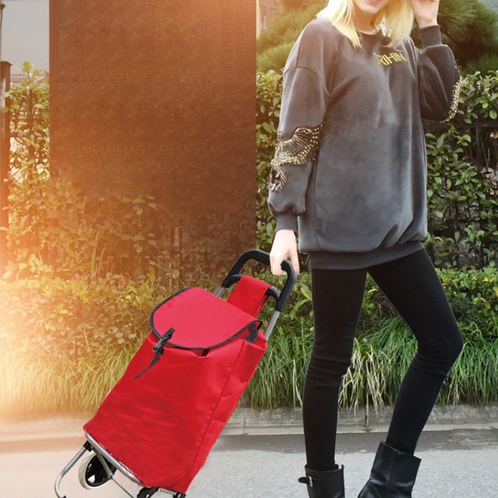 Spare Trolley Bag Reusable Grocery Bag Perfect For Shopping Cart Detachable &