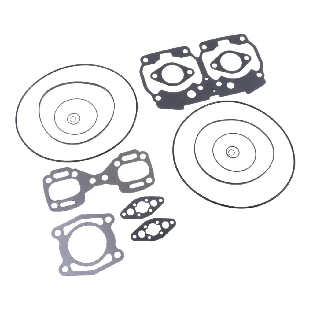 1 Set Silver Motorbike Top-End Gasket Kit Fits Sea Doo 785 787 800 GSX/GTX/XP/SPX