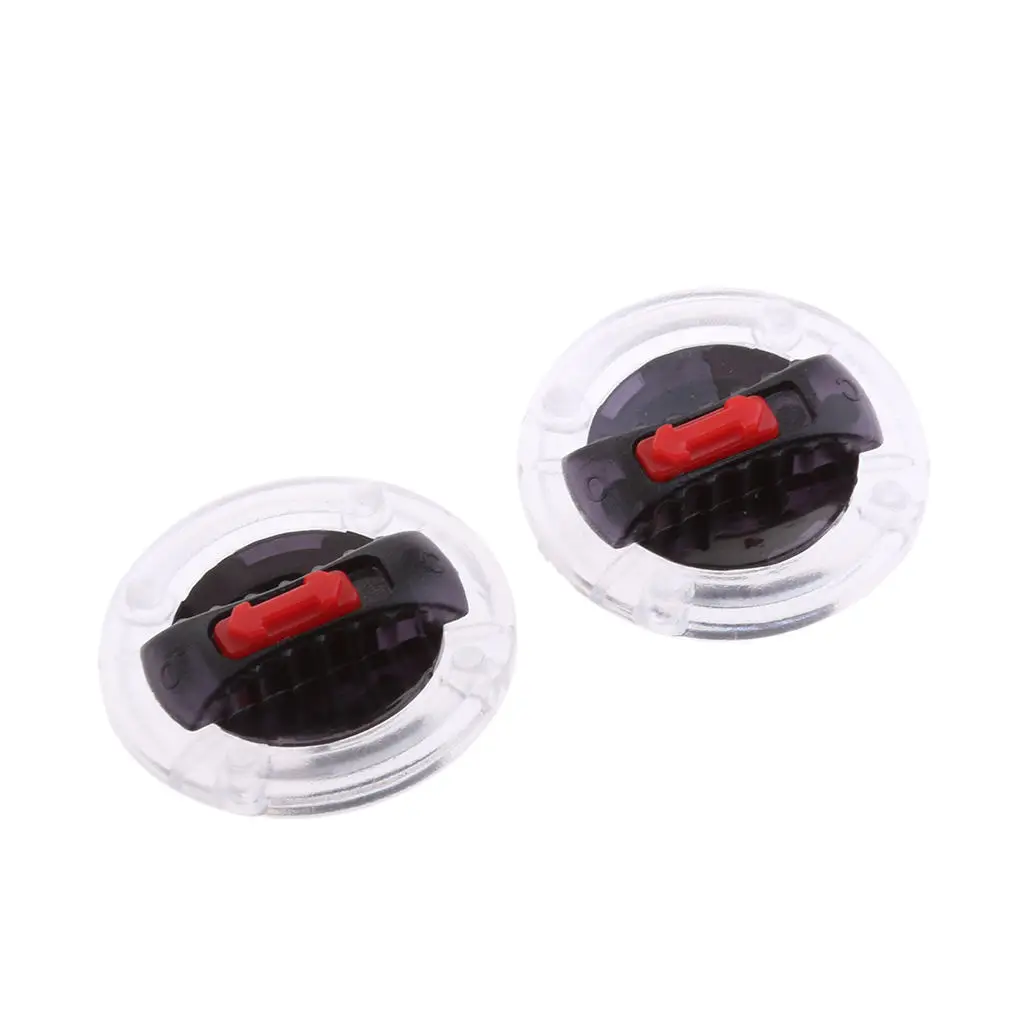 Pair Helmet Screen Lens Mounting Fix Base with Rotate Switch for LS2 Helmet Plastic Safe Drive Helmet Screen Lens Mounting Base