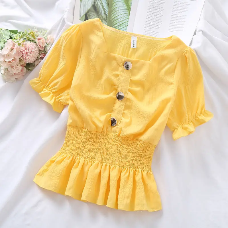 Blusas femininas doces cores ulzzang kawaii moda