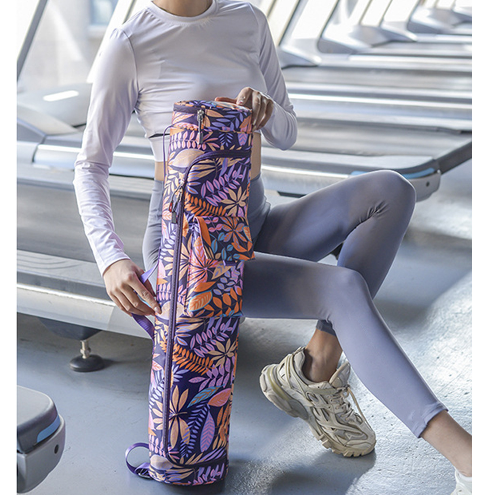 Fitness Pilates Yoga Mat Bag Gym Bags Carry Exercise Bag Large Lightweight Fitness Pilates Yoga Mat Bag Gym Bags Carry Exercise Bag Large Lightweight