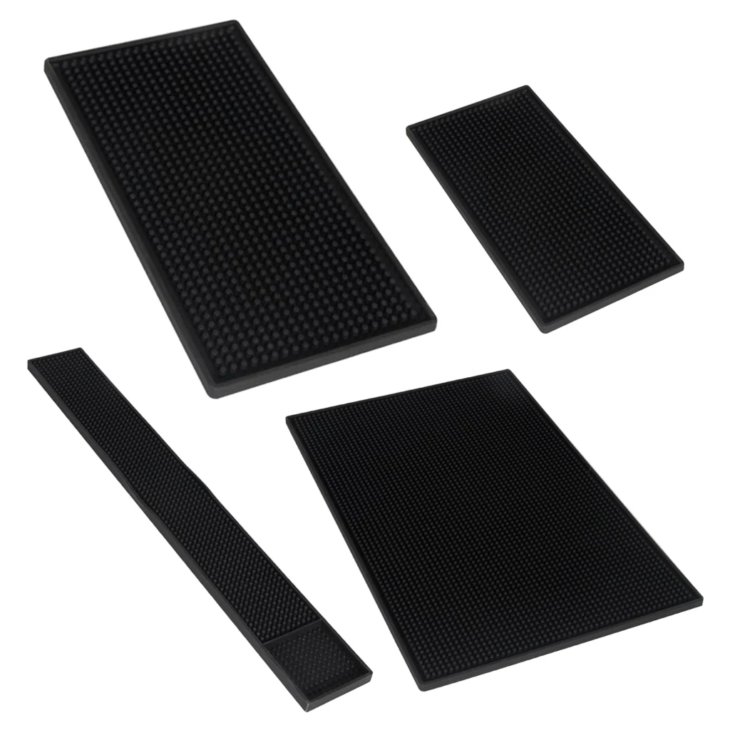 PVC Beer Mat Non Slip Food Safe Bars Service Drip Insulation Desk Home Decor