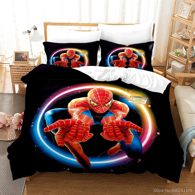 Jogo de cama estampado princesa disney 3d, conjunto capa de