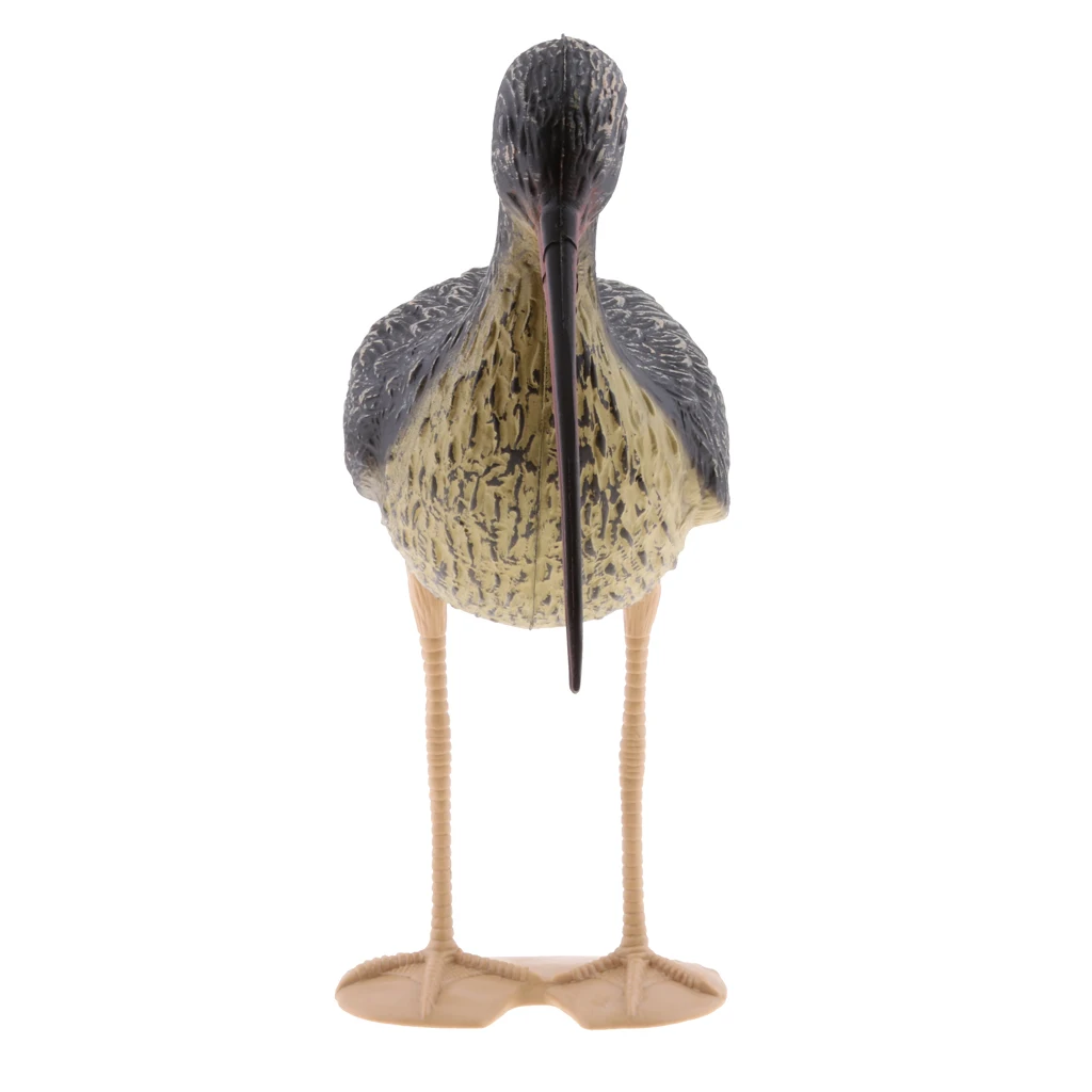 Bird Decoy Long Beaked Bird Rodent Deter Scarer Weed Bird Control Scarecrow Pest Repellent Garden Protector