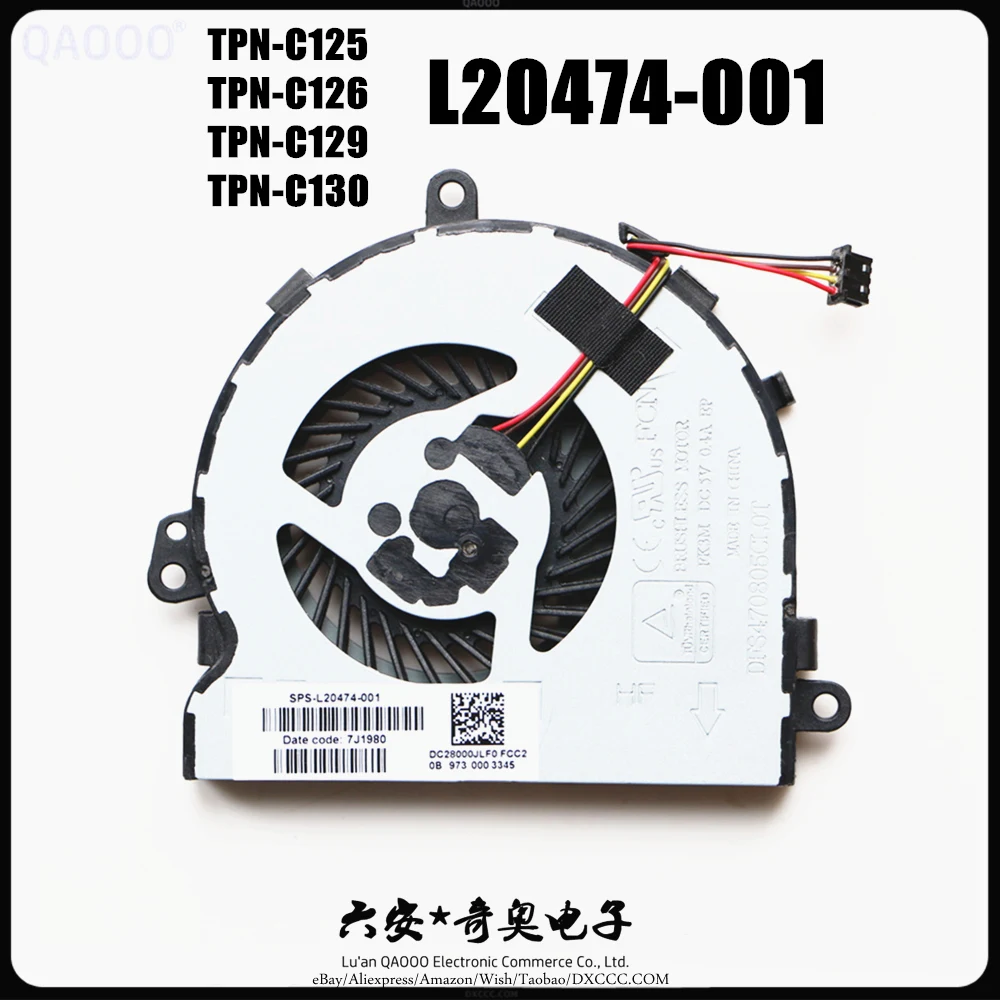 Eclass New CPU Fan For HP 15-BA079DX 15-ba078dx 15-ba079dx 15-ba043wm 15-ba051wm 15-ba052wm 15-ba057ca 15-ba085nr 15-ba026wm 15-ba030ca 15-ba034wm 15-ba031ca 15-ba047cl 15-ba057cl with Grease 