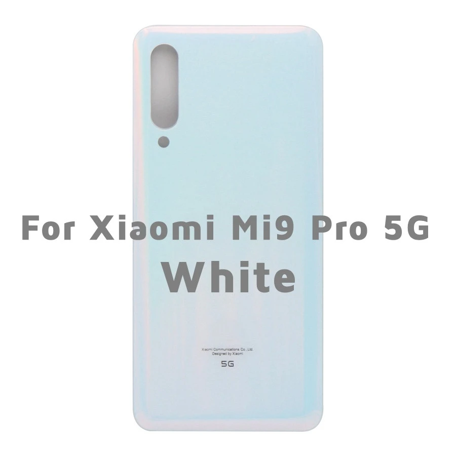 Back Glass Cover For Xiaomi Mi 9 Battery Cover Back Glass Replacement For Xiaomi Mi 9 SE Mi9 Pro 5G Rear Housing Door Case Panel android phone frame png