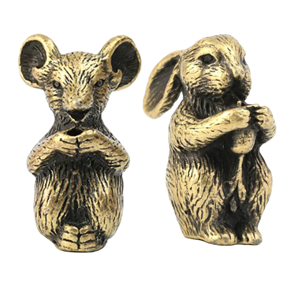 Pack 2pcs Pure Brass Incense Stick Holder for Home Massage Chinese Shenxiao