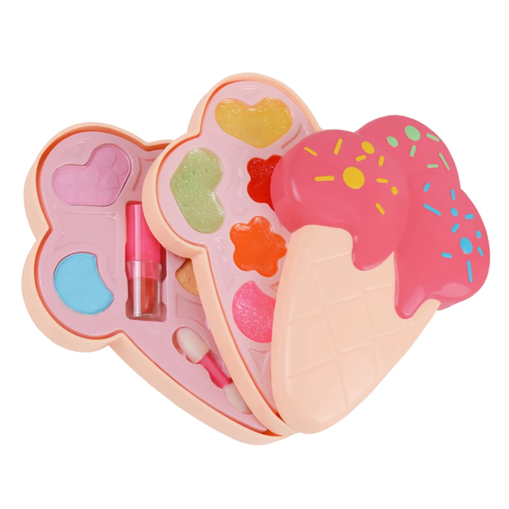 Children Washable Makeup Toy Kit for Party Role Play Games Princess Dress up