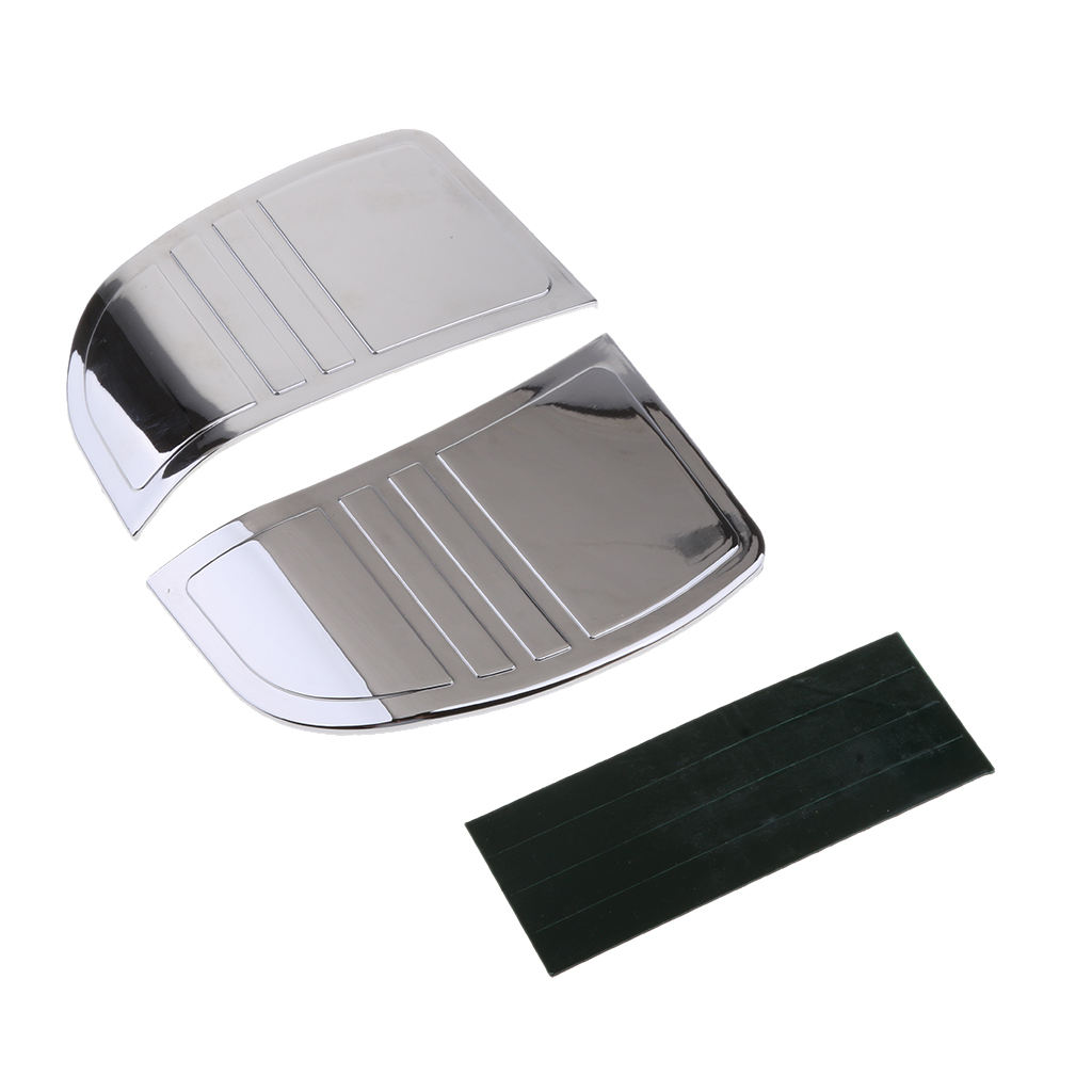 Sliver Front Tri Line Stereo Trim Cover For Harley Touring Model 2014-2015