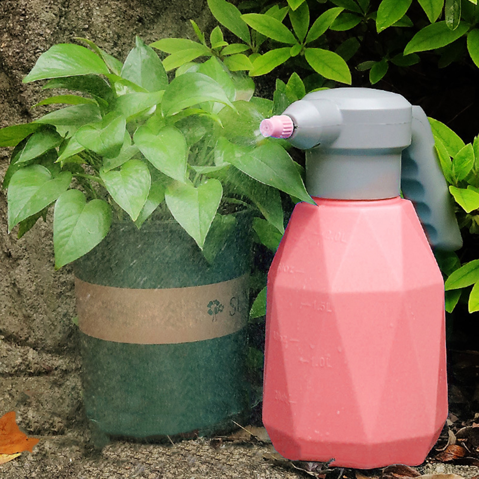 USB Electric Spray Mister Bottle 2L Plant Flower Watering Can Gardening