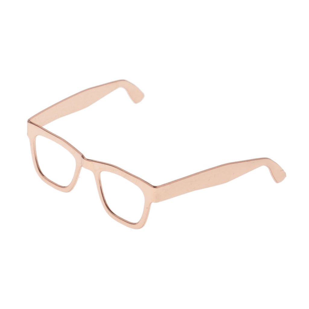 1/6 Action Man Soldier Military Hobbyists Alloy Glasses Accs 2.6x2.5cm
