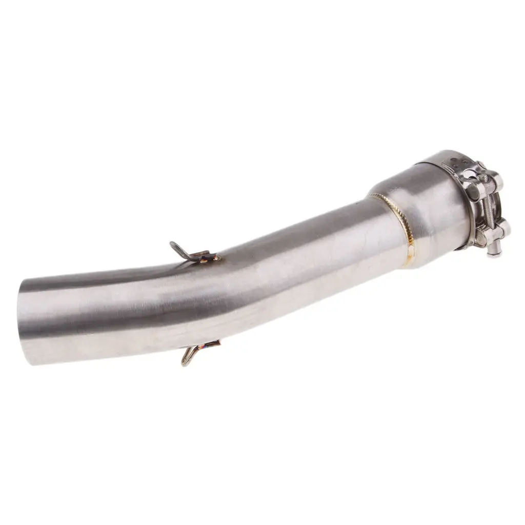 Motorcycle Exhaust Muffler Middle Link Pipe For Yamaha FZ1N FZ1000 2006-2015