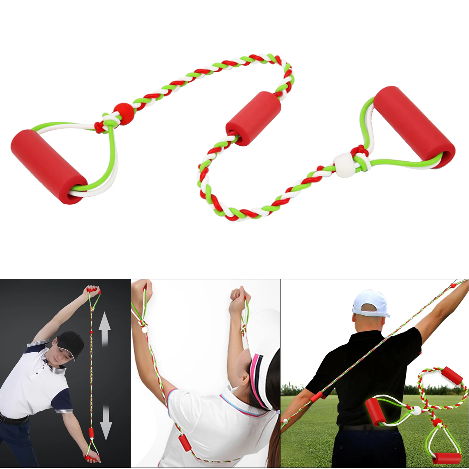 Exerciser Resistance Bands Golf Pilates Warm Up Swing Balance Activation Guide Indoor Outdoor Training Aid Exercise Workout Tool