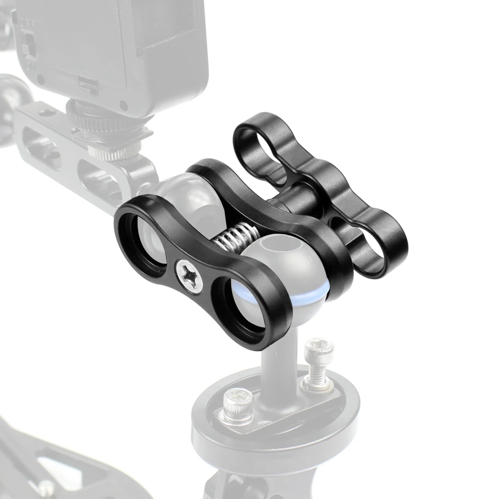 Deluxe Aluminum Alloy Standard Ball Clamp for the 1`` Ball Underwater Light Arm System - Easy to Install