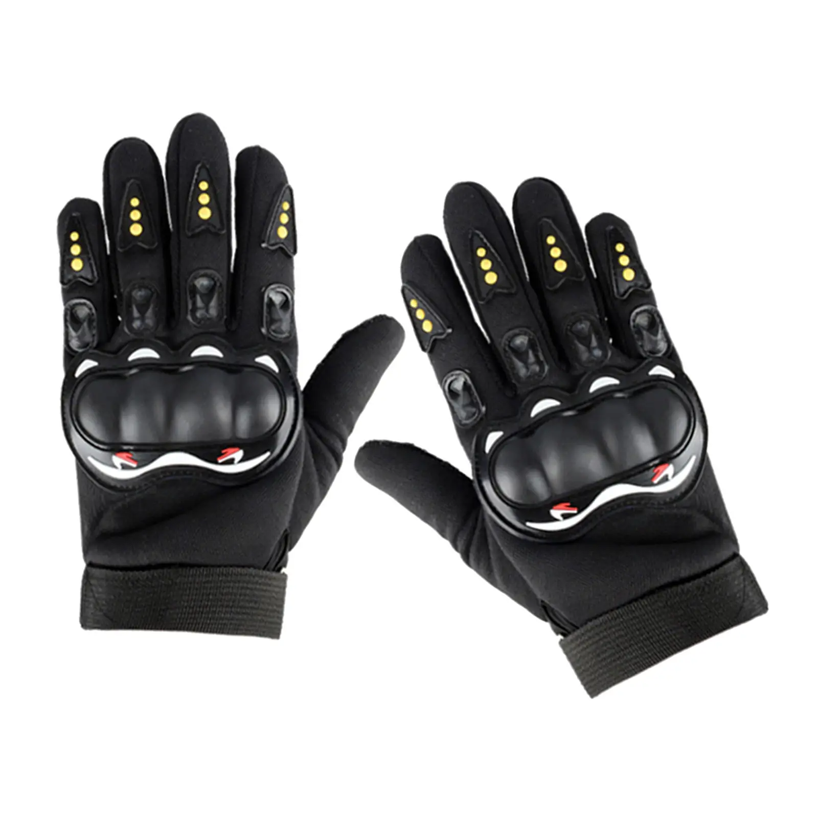 1Pair Skateboard Hand Palm Protective Slide Gloves, Longboard Skating Slide Gloves with Adjustable Wrist Strap