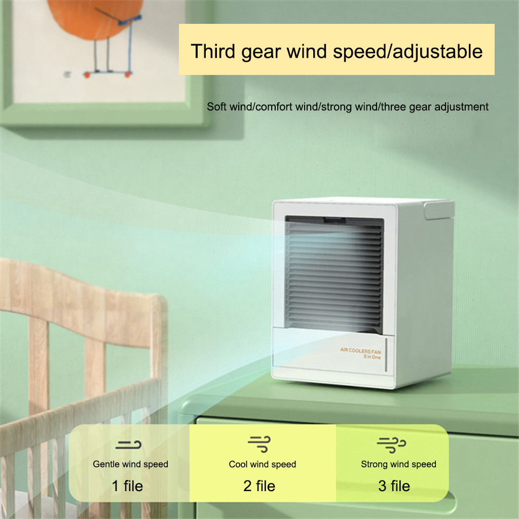 moda mudo desktop ventilador de escritório