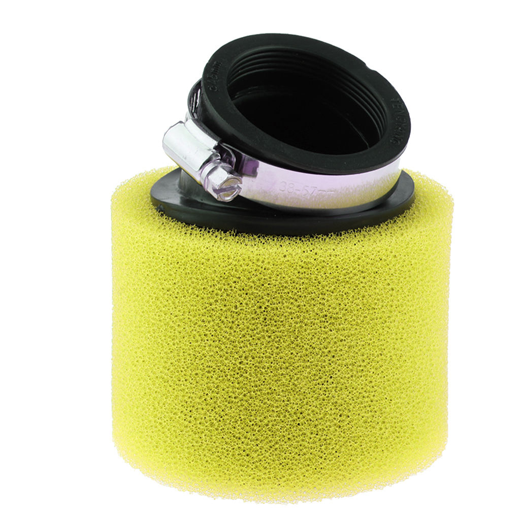 Universal Angle Bent Foam Air Filter Washable Motorcycle ATV Air Filter for Pit Quad Dirt Bike ATV Buggy 45mm