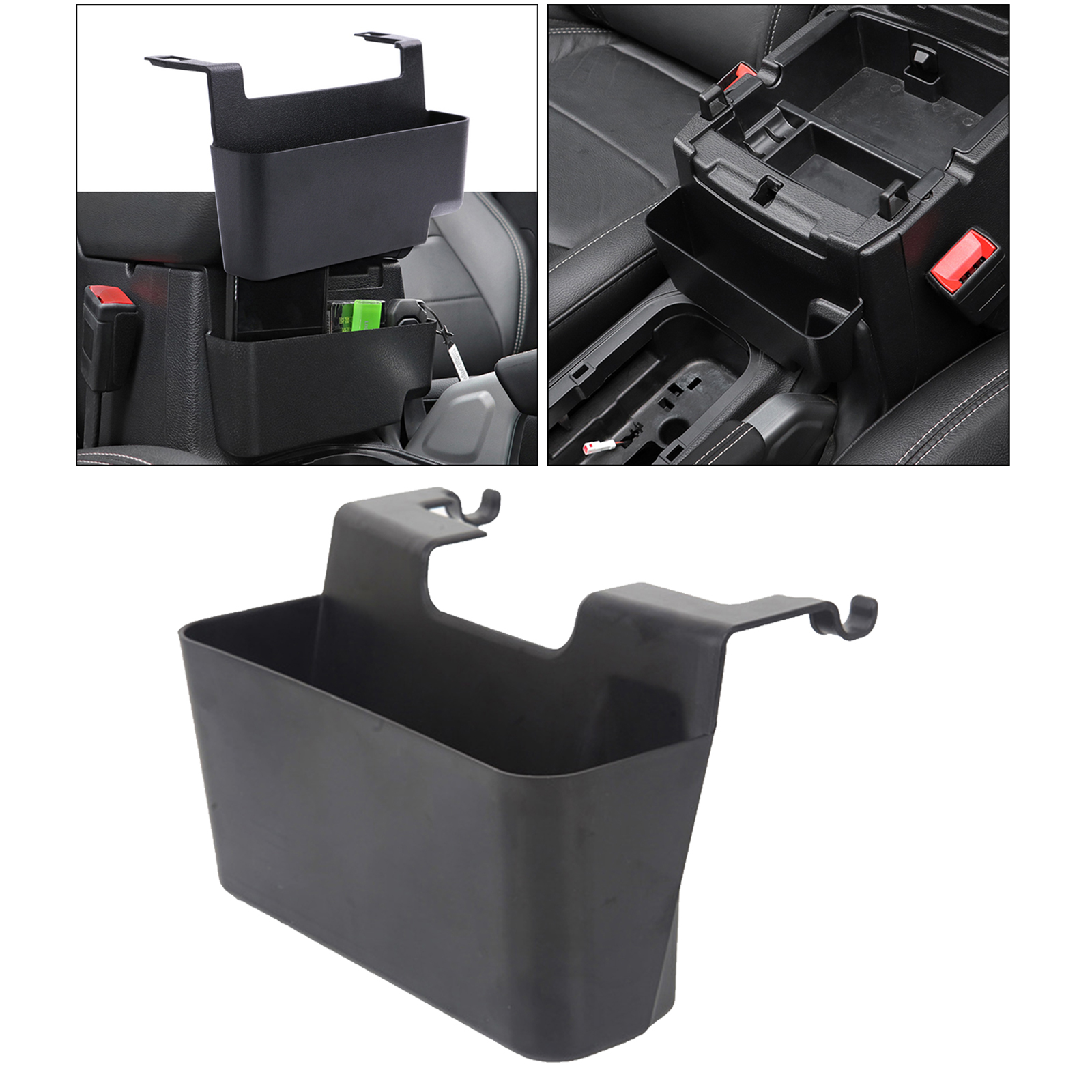 Center Console Hanging Armrest Storage Box Organizer Compatible for Jeep Wrangler JK 2011-2017 Car Parts
