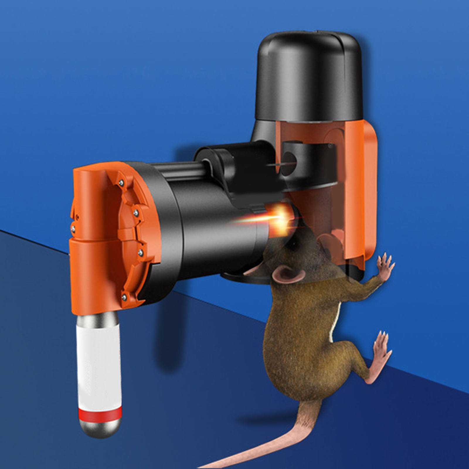 Smart Mouse Trap CO2 Humane Catcher, Pest Controller Kids/Pets Safe Rat Traps Capture for Warehouse Garage Garden Home Reusable