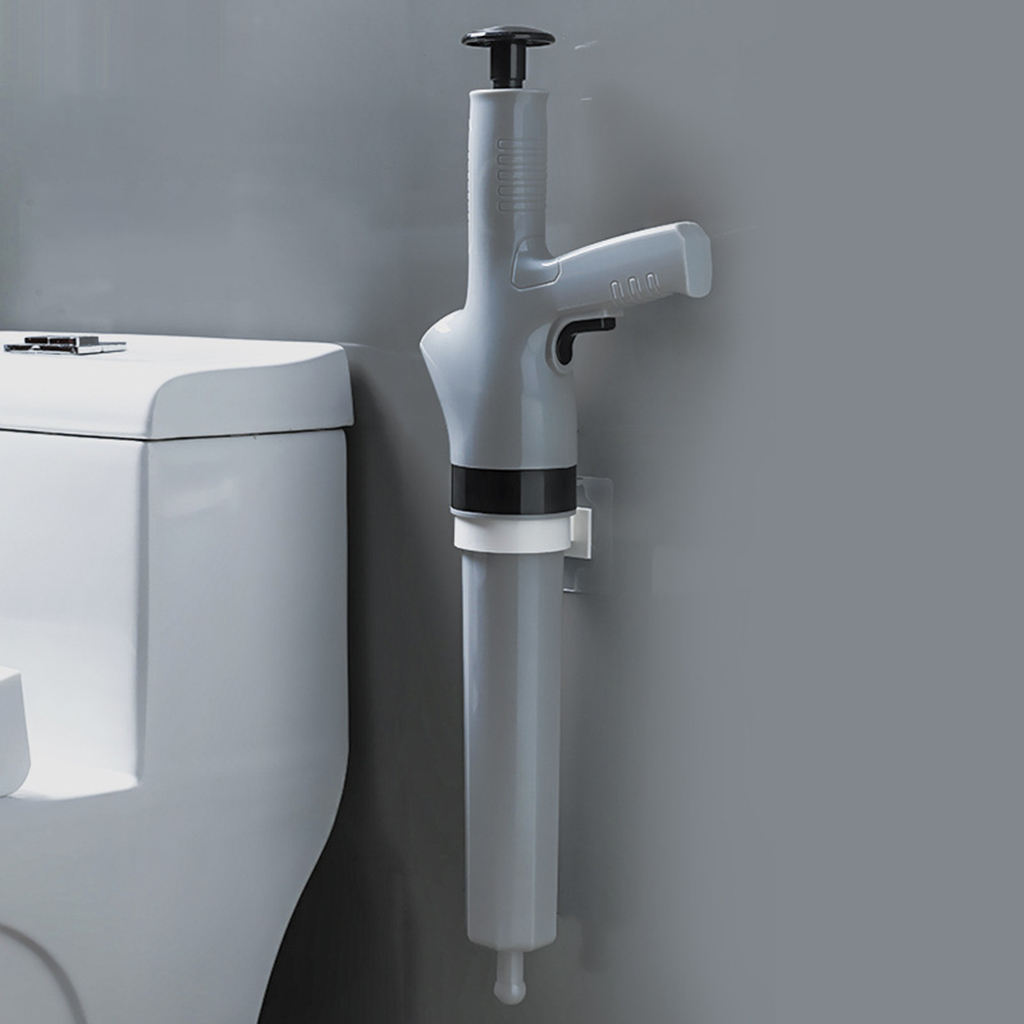 Toilet Plunger Toilet Air Pressure Inflator Plunger Pump Powerful High Efficient Manual for Bathroom Kitchen