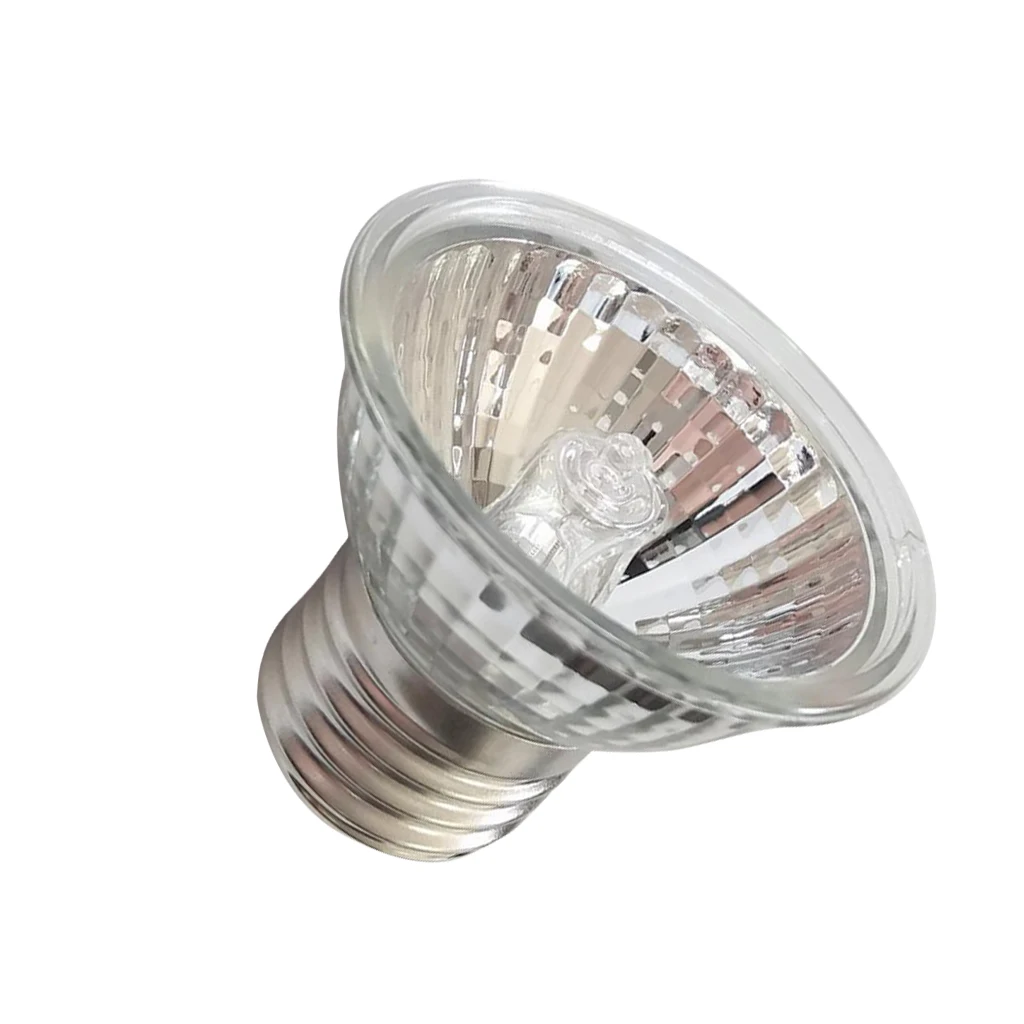110V UVB/UVA Reptile Basking Light Heat Lamp Heater Halogen Bulb E27 75W 72 Hours Without Burning Out