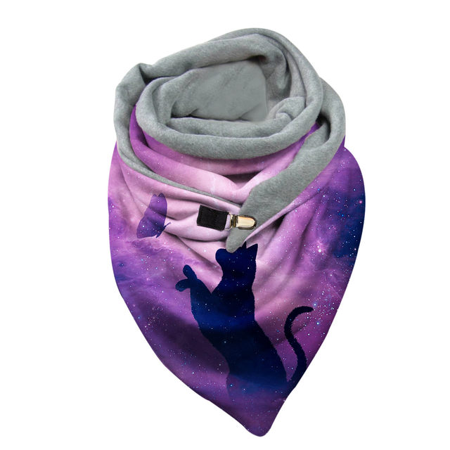 Women Printing Button Shawls Casual Warm Soft Fashion Scarves Wrap Short  Scarf Aka Scarves Silk Scarf Women Women Long Shawl Satin Scarf Sleep And  Checke Scarf 