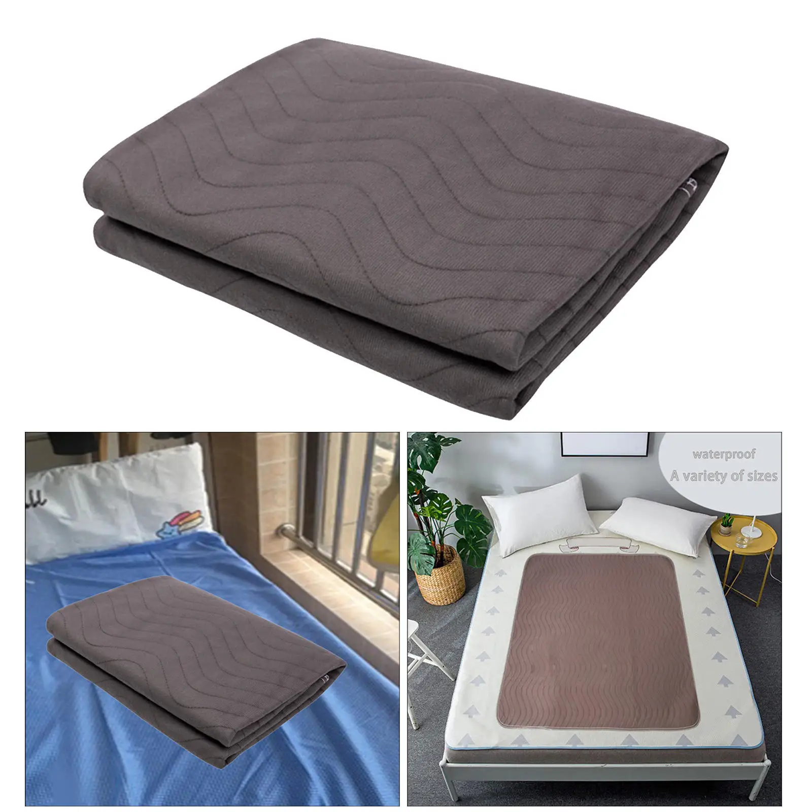 Incontinence  Bed Pad Chair Pad Washable Waterproof Protector for Spills Urine Fluids Adults Rubber Underwear Changing Pee
