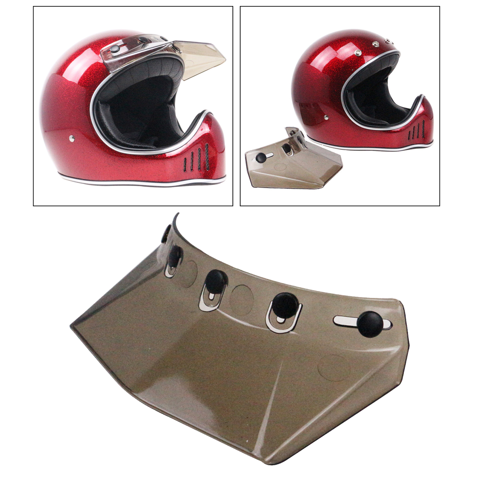 motorcycle helmet peak visor