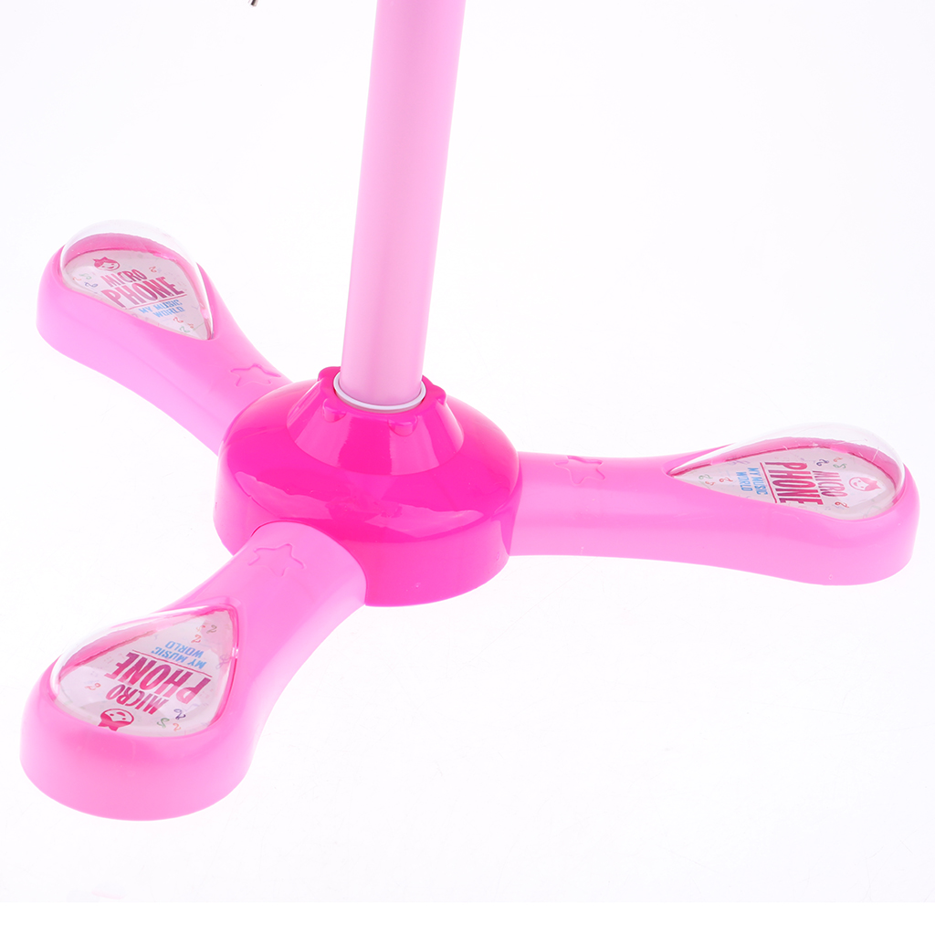 Kids Karaoke Machine with 2 Microphones and Adjustable Stand for Boys Girls Play Fun Toy