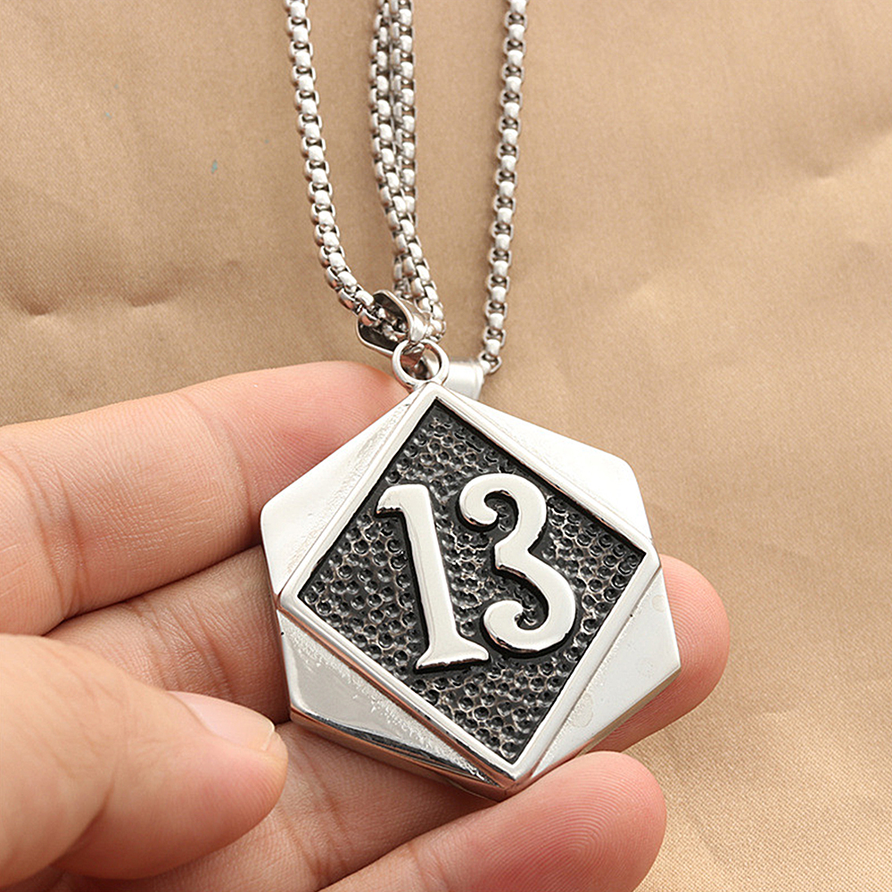 Fashion Classic 13 Lucky Number Pendant 