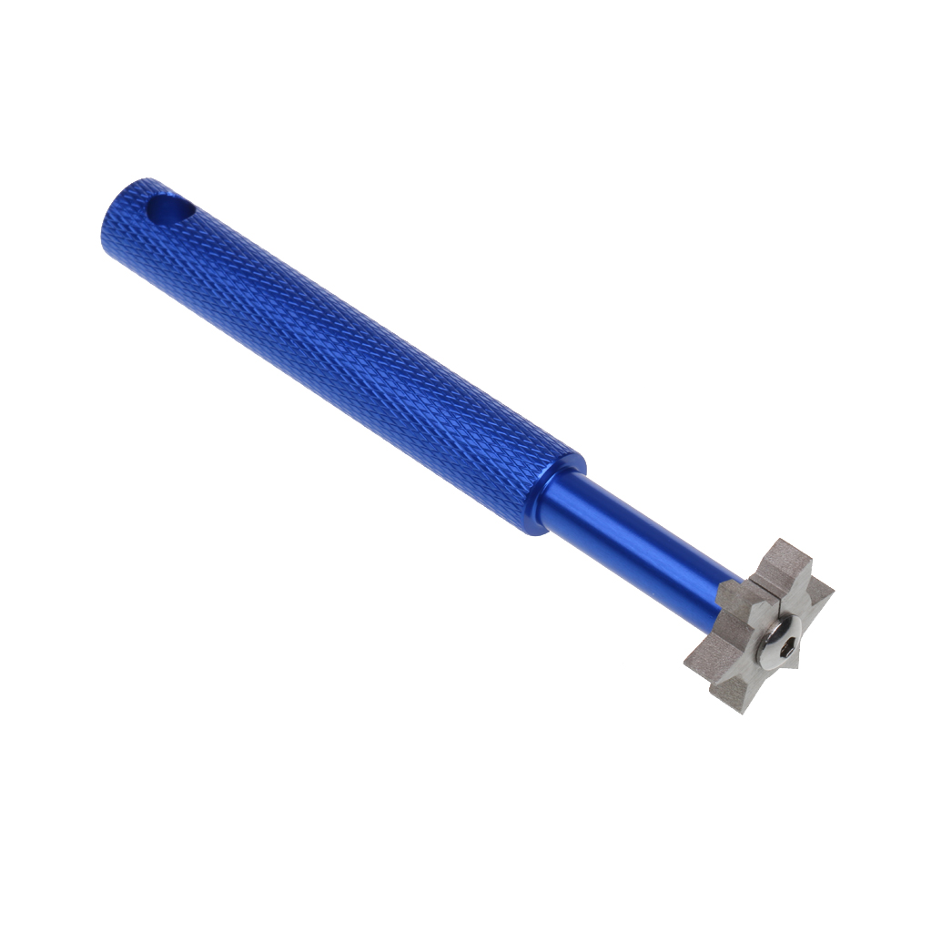 Golf Groove Sharpener With 6-head - Sharpens All Irons & W Grooves