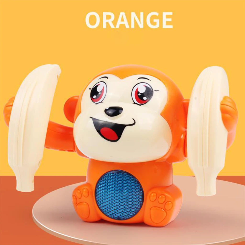 1pc Kids Toy Roll Over Monkey Toy with Light Interesting Educational Toy