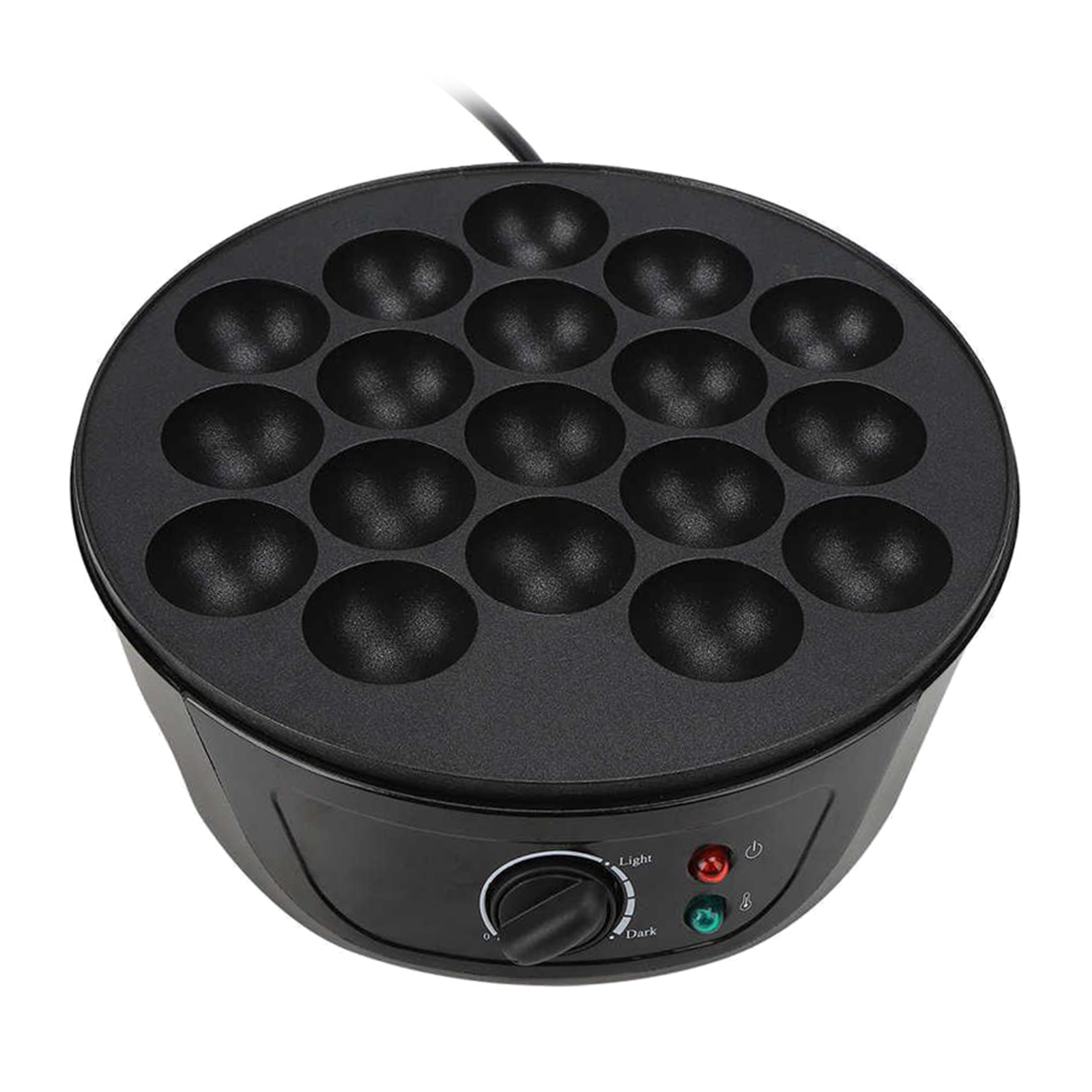 Electric Takoyaki Maker Cooking Pan Octopus Ball Stove Plate 18 Hole Home