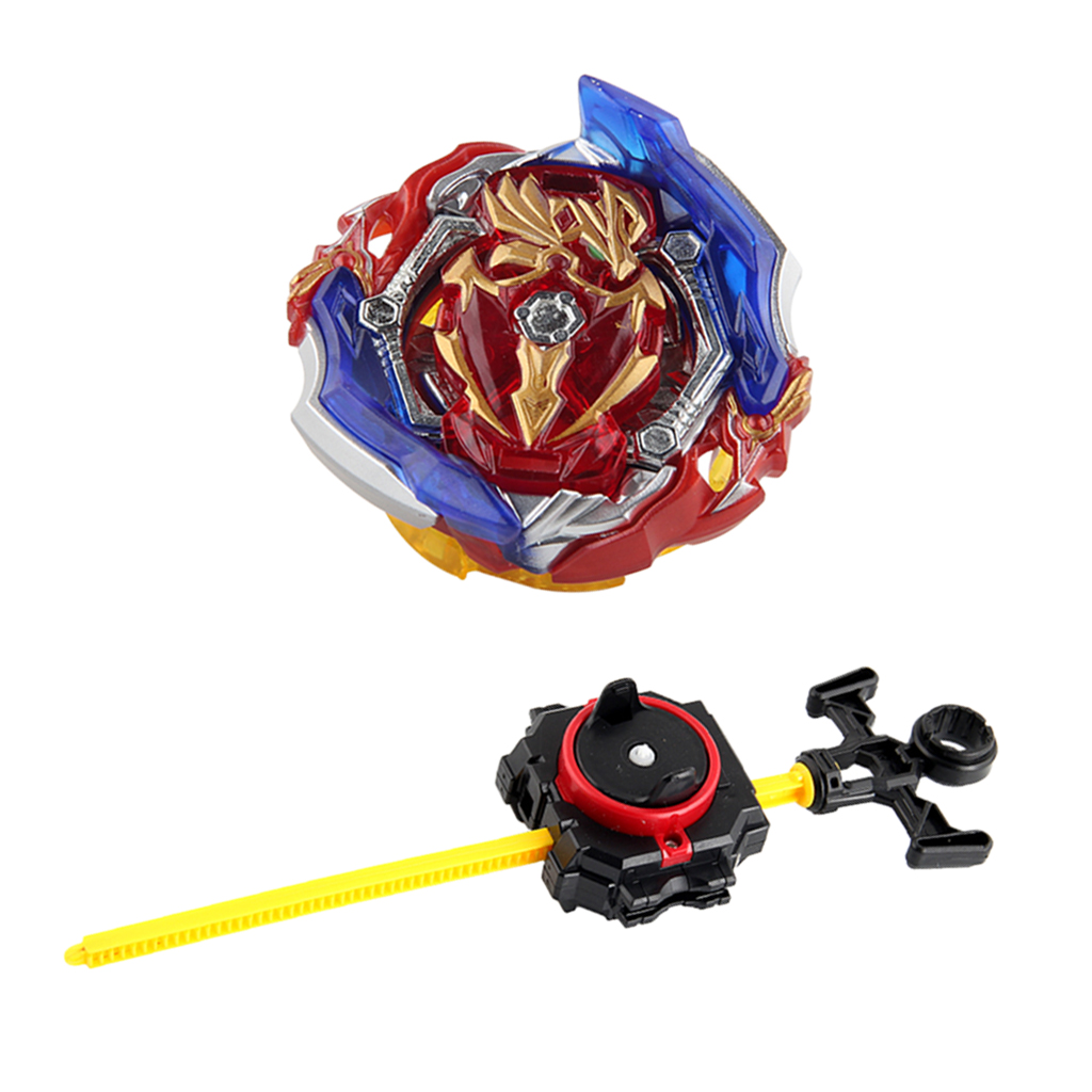 B150 4D Metal Spinning Top with Launcher Set Kids Gyro Fighting Toys Xmas Gifts