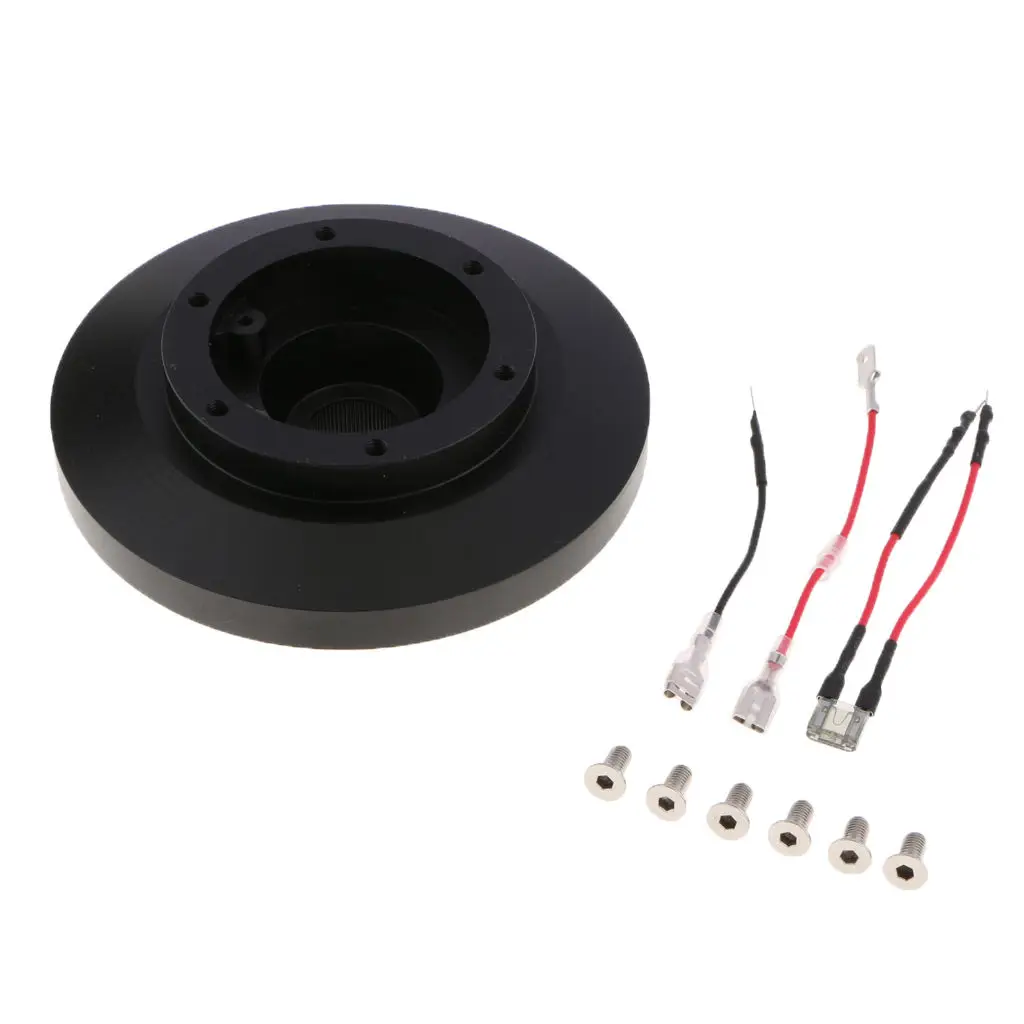 Auto Car Steering Wheel Quick Rese Hub 6 Hole Adapter Kit for BMW E46/M3