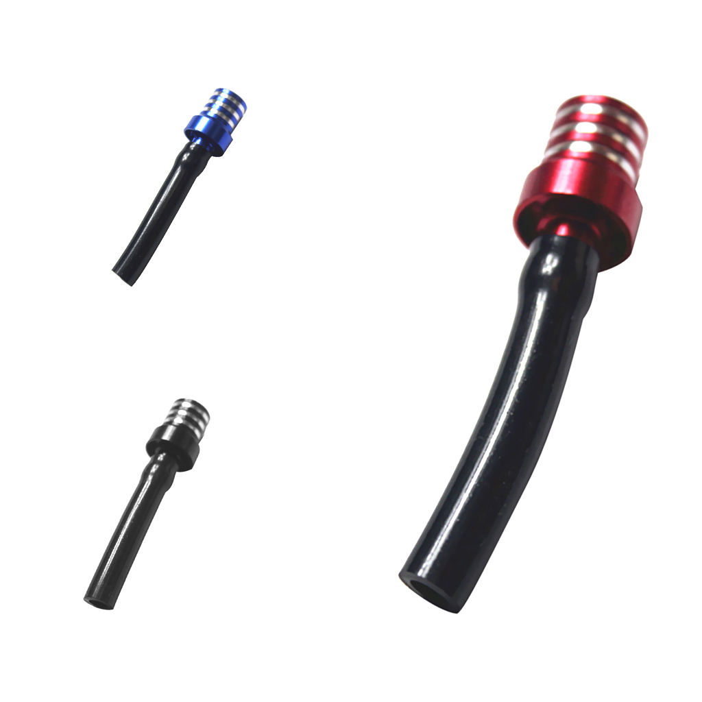 dolity Color Gas Fuel Tank  Valve Vent Breather Hose Tube for ATV Motor Blue