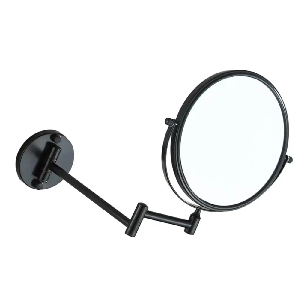 Wall Mounted Makeup Beauty Mirror 2 Sides 3X Magnification for Shaving Cosmetic