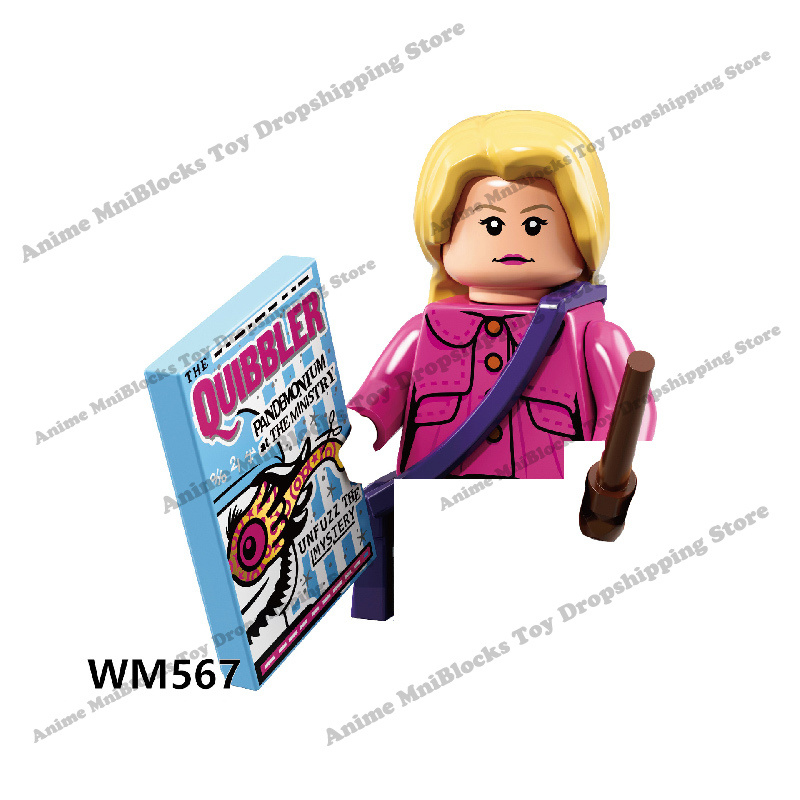 WM6040 WM6041 WM6059 Movies plastic Harried mini bricks action figure building blocks Assembly Toys for children birthday gifts