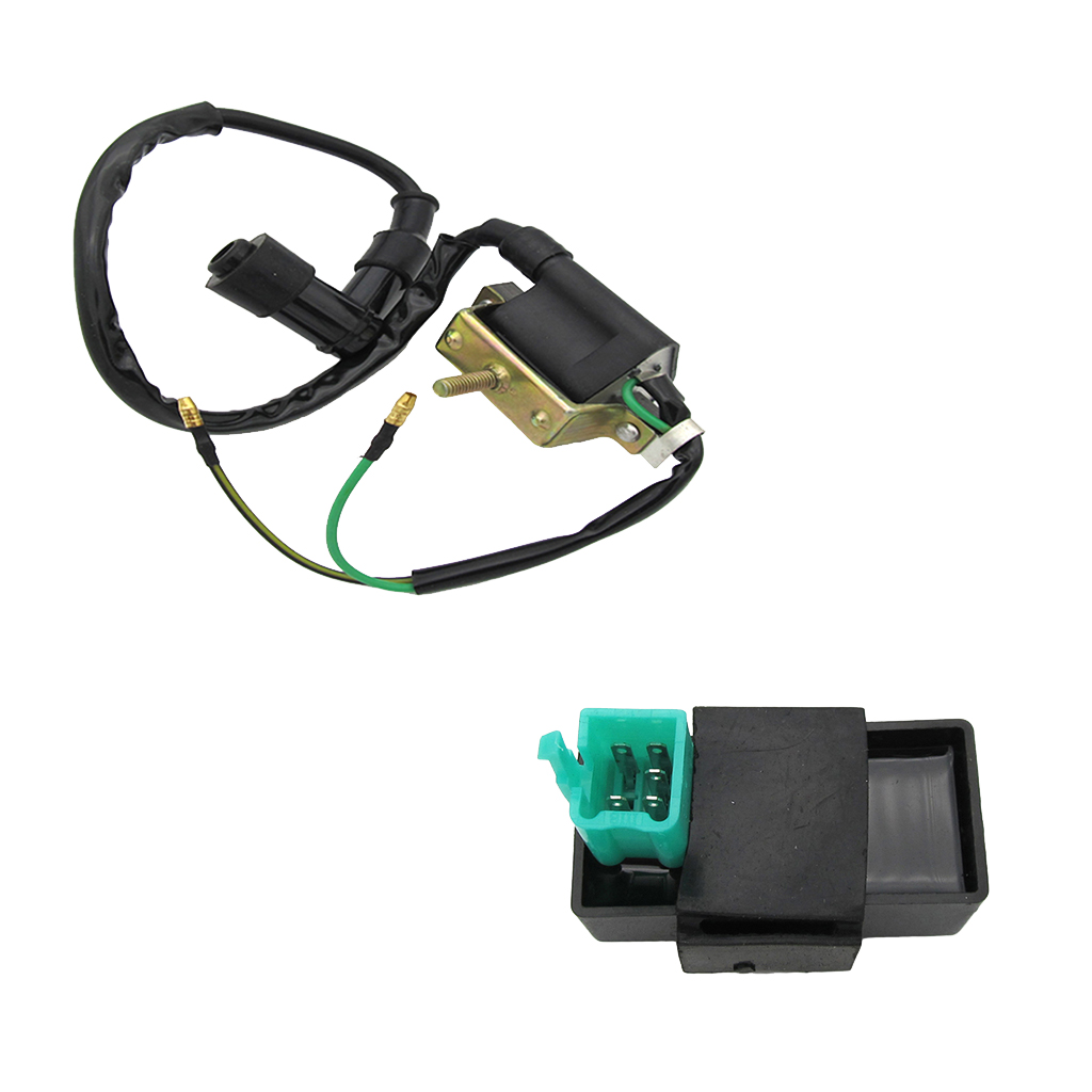 Ignition Module Coil with CDI Box 6 Pin for 90cc 110cc 125cc 140cc MIni Quad Dirt Bike ATV Buggy