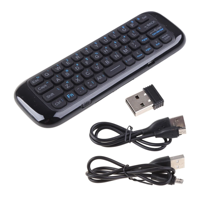 77JC M8 Backlit Air Mouse Smart Voice Remote Control 2.4G RF Wireless Keyboard Air Mouse IR learning Gyro Sensing types of computer mouse