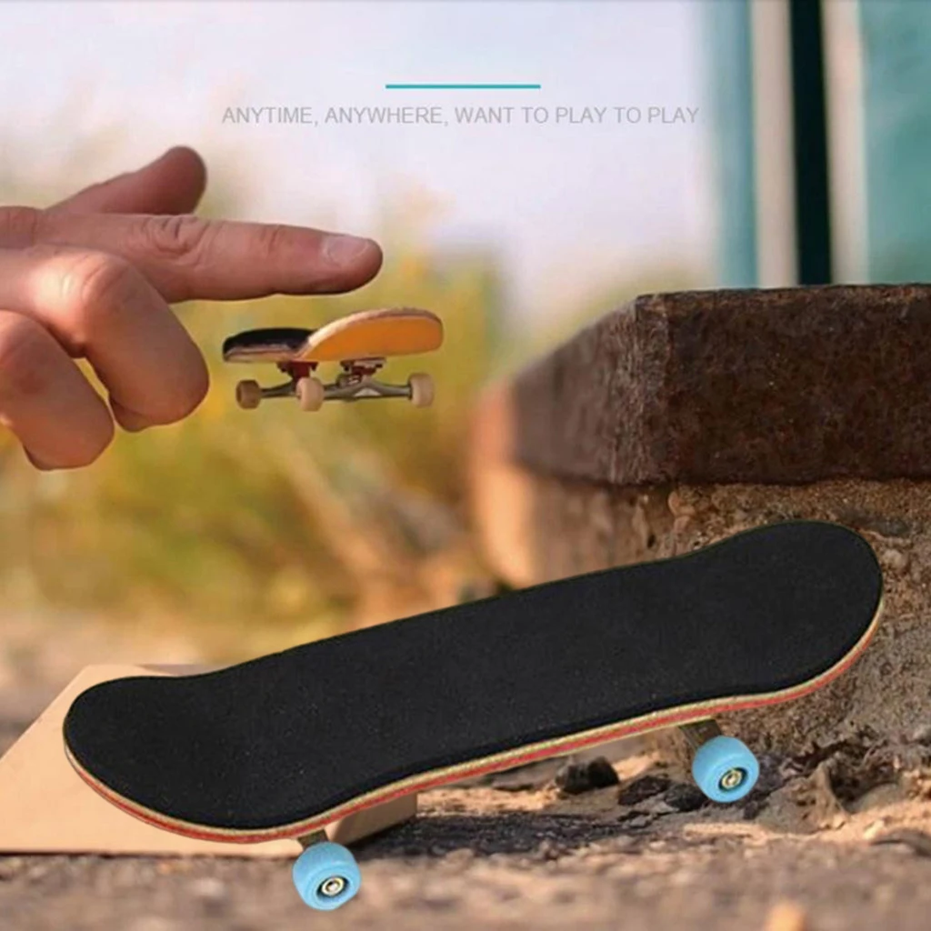 Wood Finger Skateboard Fingerboard Party Favor Fingerboards Educational Toy