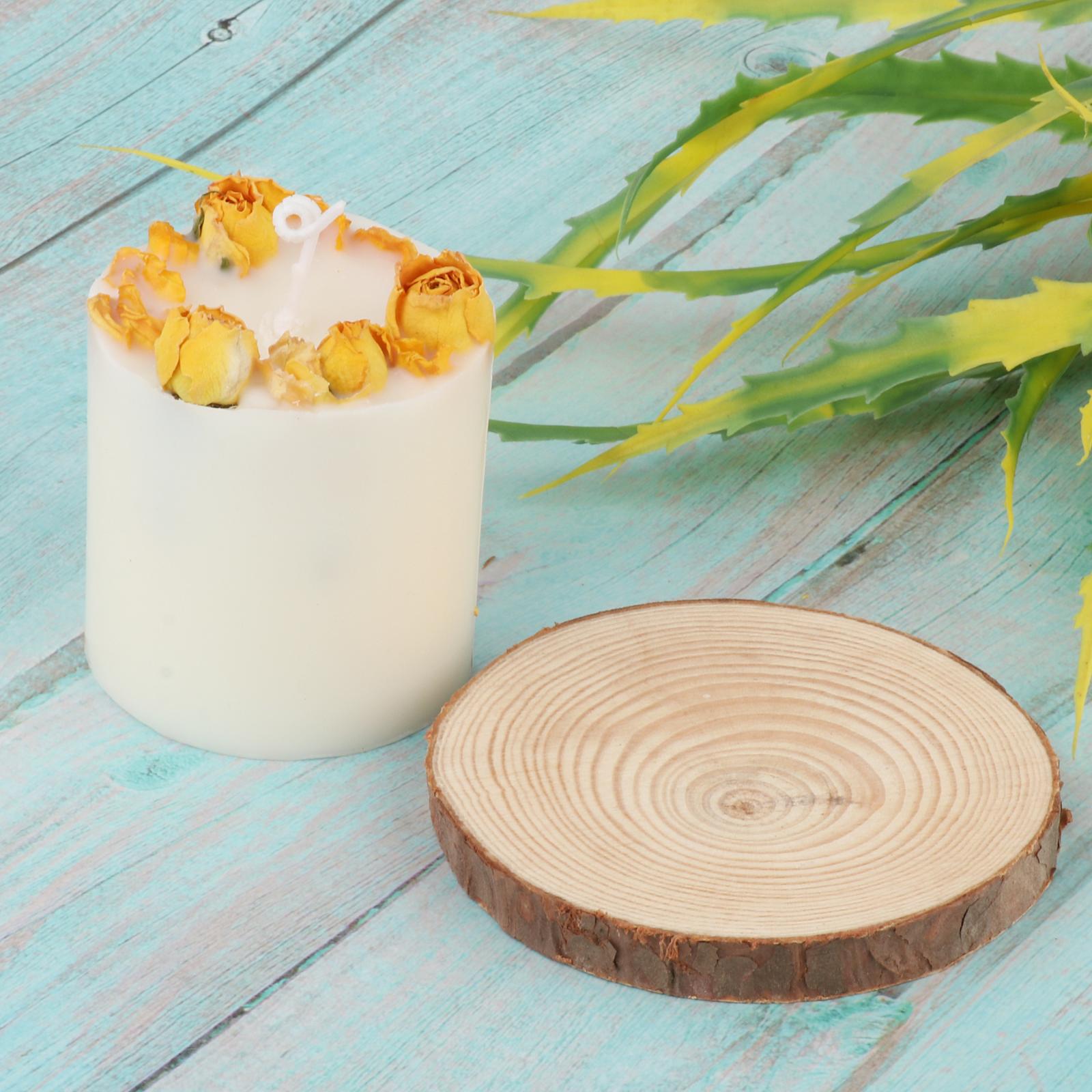 Scented Candle Dry Flowers Roses Tealight Photo Props Candles Decoration