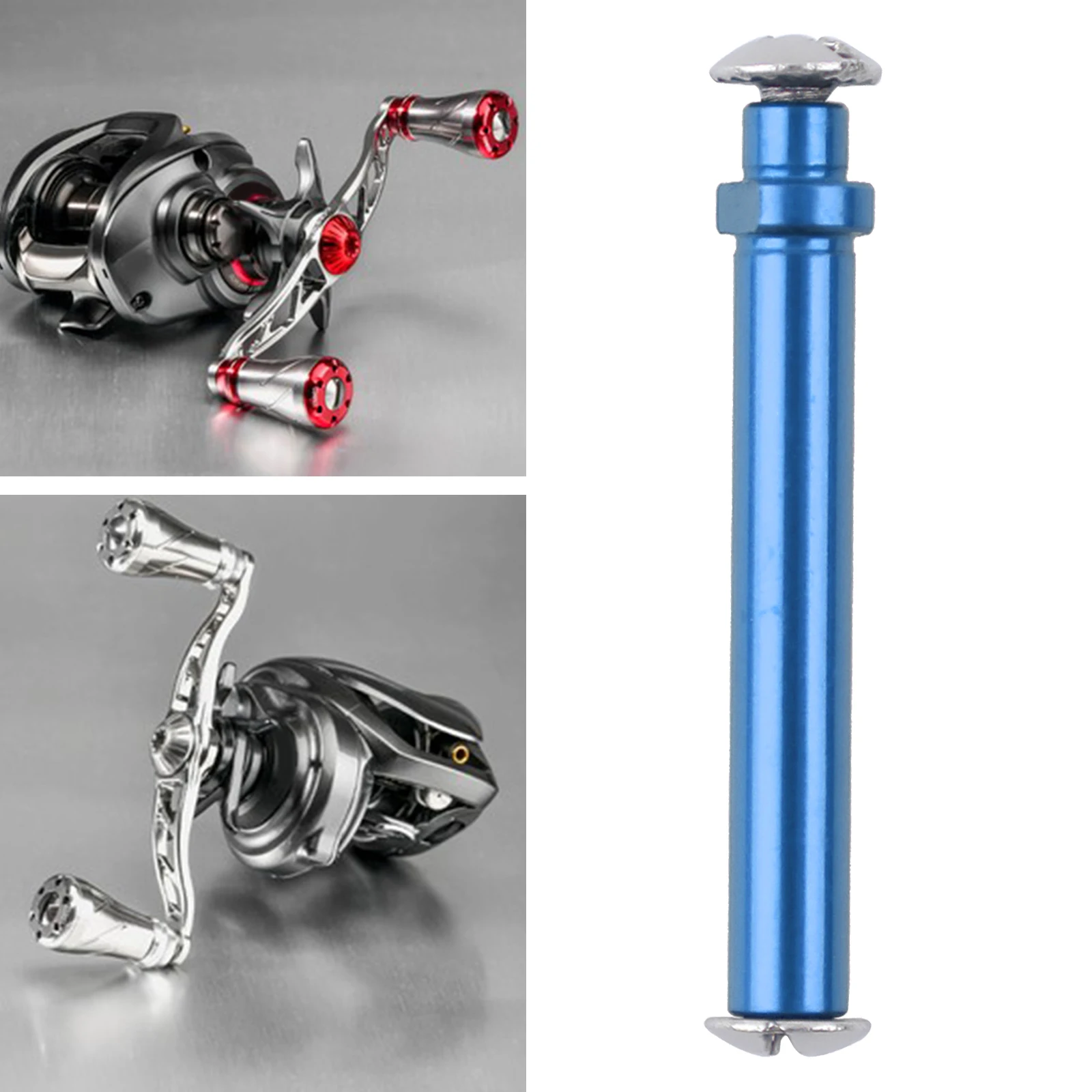 Aluminum Alloy Fishing Reel Shaft Repairing Tool Fishing Handle Knob Accessories 3cm