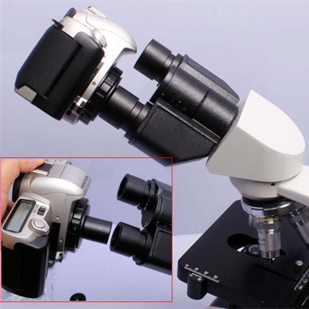 T2 Ring for Sony NEX E Camera Lens + 0.91''/23.2mm Telescope Microscope Mount Adapter (Black)