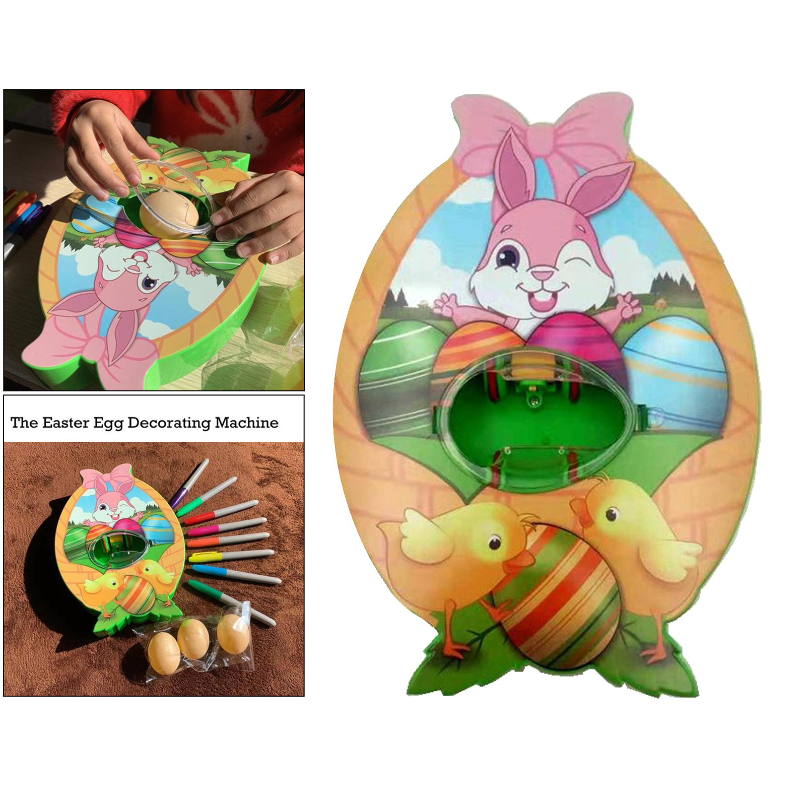 Easter Egg Decorating Kit 12 Pcs DIY Painting Toys Kit Easter Egg Decorating