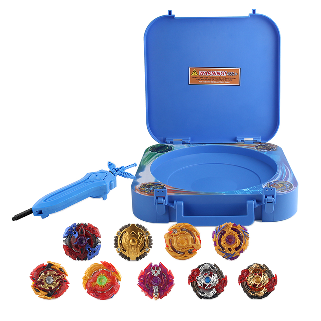 Portable Waterproof Box 9 in 1 Carrying Case Burst Battle Gyro Storage Box