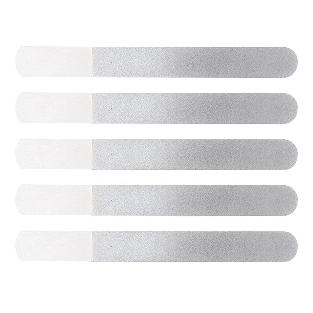 Set of 5 Pieces Nail File Thin Abrasive Files Double Nail Care