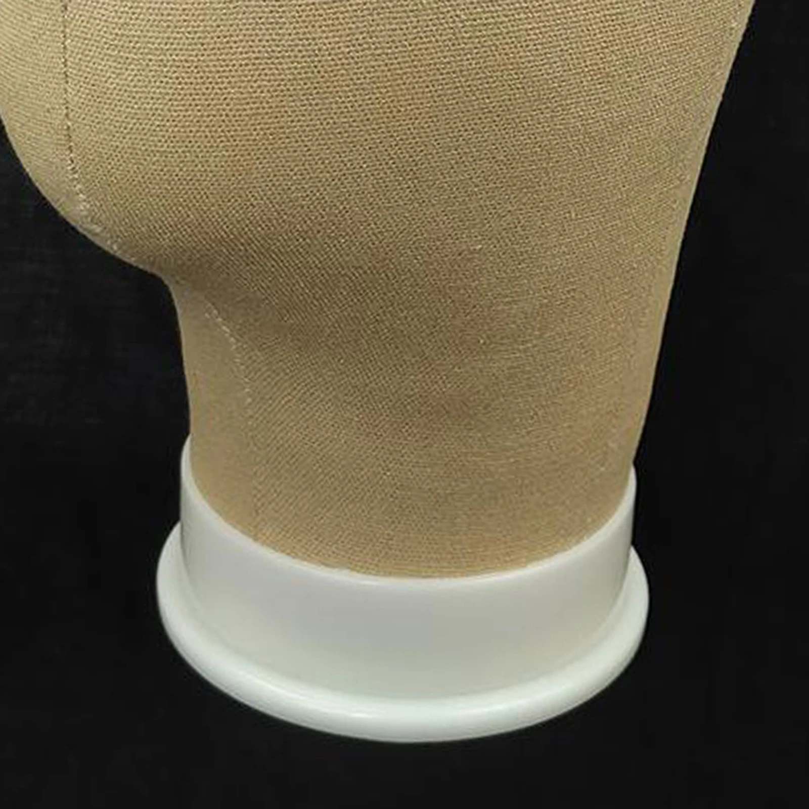 Canvas Block Head for Wig Making Mannequin head Hats Wigs Head Decorations Displaying Styling Manikin Wig Stand Holder 